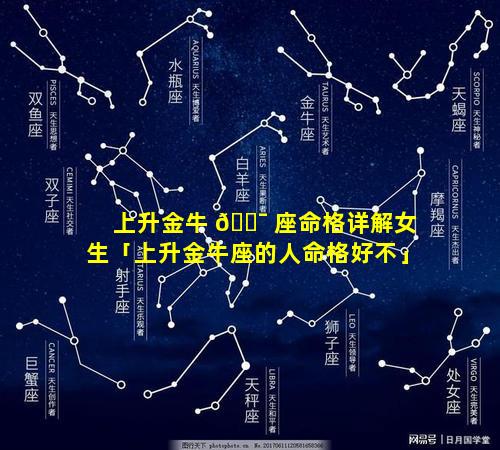 上升金牛 🐯 座命格详解女生「上升金牛座的人命格好不」